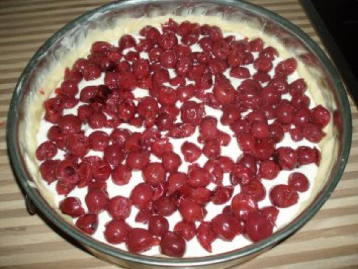 Kirsch-Schmand-Torte - Rezept - Bild Nr. 6