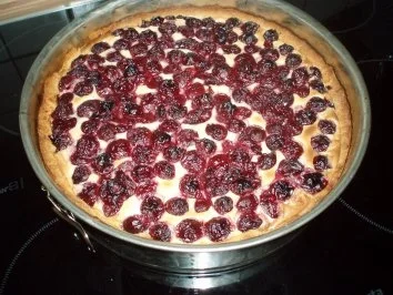 Kirsch-Schmand-Torte - Rezept - Bild Nr. 7