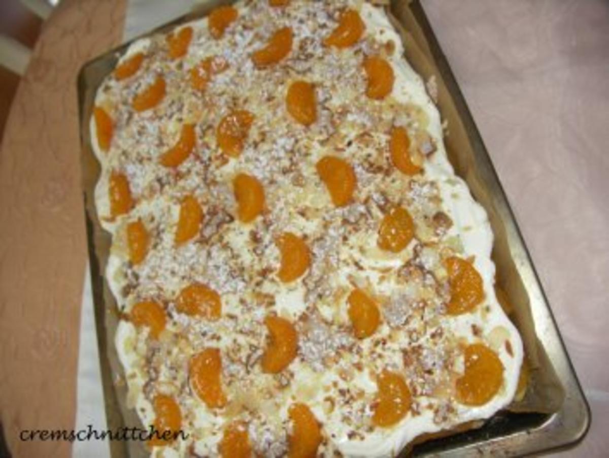 Mandarinen - Blechkuchen - Rezept - Bild Nr. 2