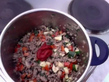 Rezept: Spirelliauflauf Bild Nr. 5 Spirelliauflauf - Rezept - Bild Nr. 5