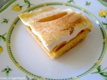 Rezept: Pfirsich-Blechkuchen Bild Nr. 4 Pfirsich-Blechkuchen - Rezept - Bild Nr. 4