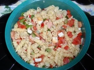 Nudel-Paprika-Wurstsalat - Rezept - Bild Nr. 4