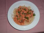 Spaghetti mit Flusskrebsschwänzen - Rezept