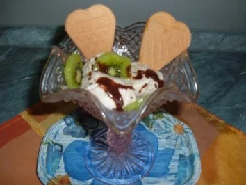 Eis- Kiwi-Banane-Traubensaft - Rezept