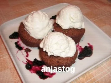 XXL Brownies mit Rosmarin Eis - Rezept - Bild Nr. 2