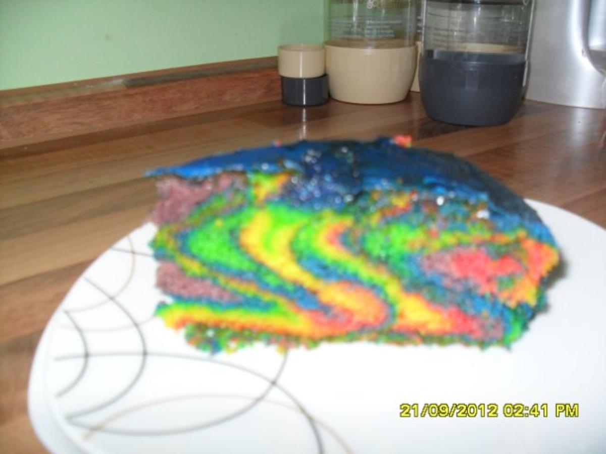 Regenbogenkuchen - Rezept - Bild Nr. 5