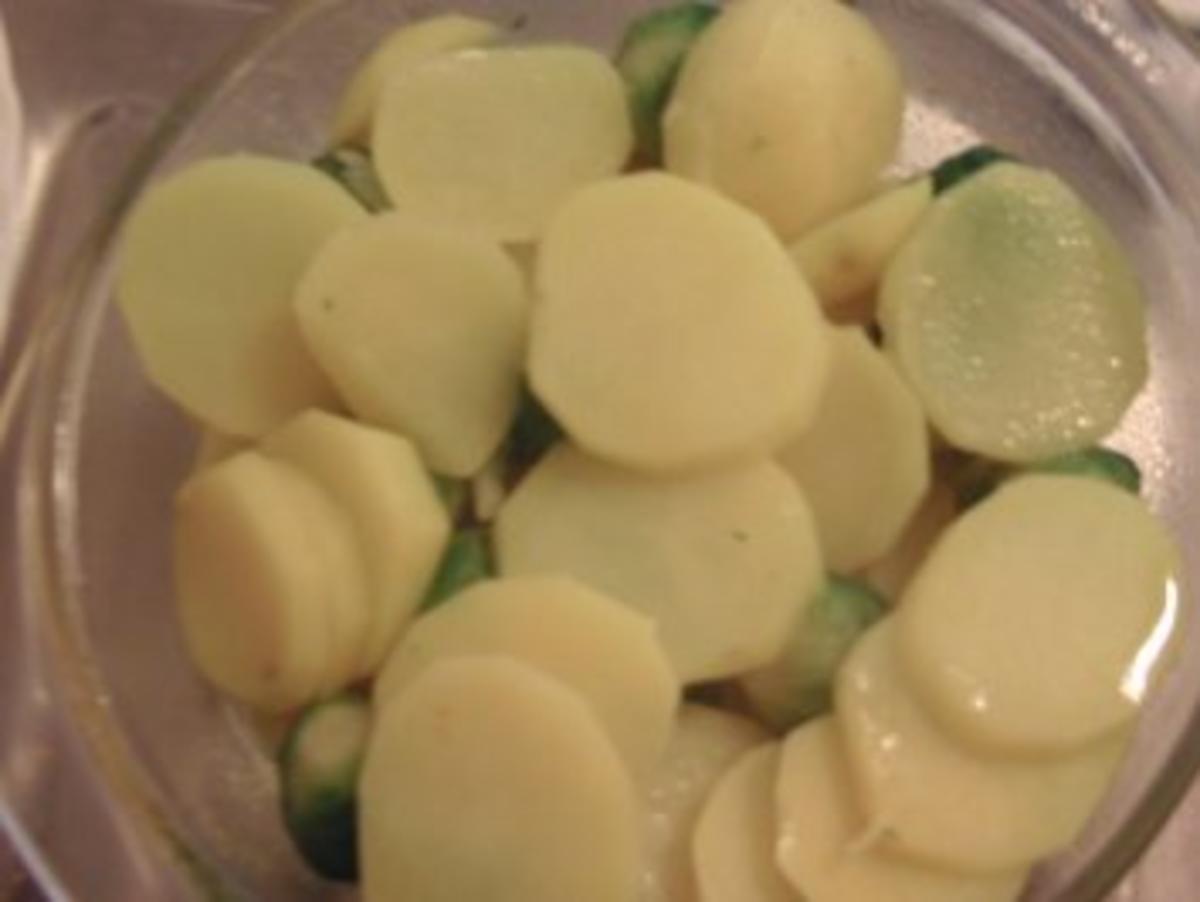 überbackene Kartoffeln mit Rosenkohl - Rezept - Bild Nr. 2
