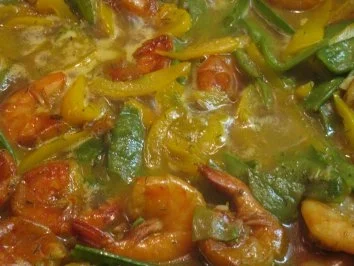 Rezept: Sommergericht - mit Teigwaren, Gemüse und Scampis Bild Nr. 4 Sommergericht - mit Teigwaren, Gemüse und Scampis - Rezept - Bild Nr. 4