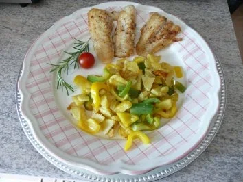 Rezept: Fisch : Hechtbarsch mit Kartoffel-Paprika-Salat Fisch : Hechtbarsch mit Kartoffel-Paprika-Salat - Rezept