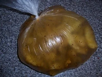 Rezept: Kartoffelspalten - Potatoe-Wedges mit Pizzawürz Bild Nr. 5 Kartoffelspalten - Potatoe-Wedges mit Pizzawürz - Rezept - Bild Nr. 5