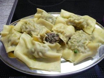 Suppen - Schnelle Maultaschen in Gemüsebrühe - Rezept - Bild Nr. 3