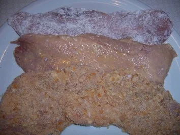 Rezept: Panierte Schweineschnitzel Bild Nr. 5 Panierte Schweineschnitzel - Rezept - Bild Nr. 5
