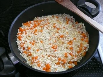 Rezept: Reis & Risotto - ... an Kohlrabi mit Gemüsemix Bild Nr. 2 Reis & Risotto - ... an Kohlrabi mit Gemüsemix - Rezept - Bild Nr. 2