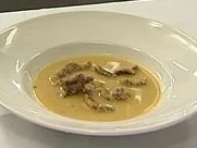 Rezept: Batatensuppe mit Crispy Ente Batatensuppe mit Crispy Ente - Rezept