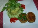 Frikadellen vom Rotauge mit fränkischem Kartoffelsalat ala E. - Rezept