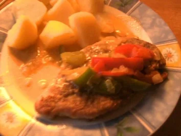 Paprika-Schnitzel - Rezept