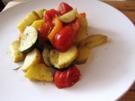 Kartoffeln und Rosmaringemüse aus dem Ofen - Rezept
