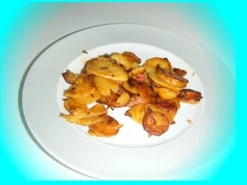 Rezept: Bratkartoffeln mit Speck und Zwiebeln Bild Nr. 2 Bratkartoffeln mit Speck und Zwiebeln - Rezept - Bild Nr. 2