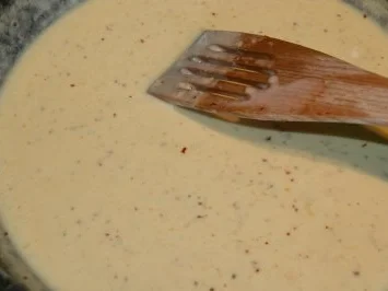 Rezept: Nudeln: Spaghetti mit Zitronensoße und Gambas Bild Nr. 4 Nudeln: Spaghetti mit Zitronensoße und Gambas - Rezept - Bild Nr. 4