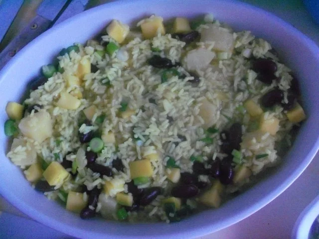 Rezept: Karibischer Hähnchenauflauf Bild Nr. 4 Karibischer Hähnchenauflauf - Rezept - Bild Nr. 4