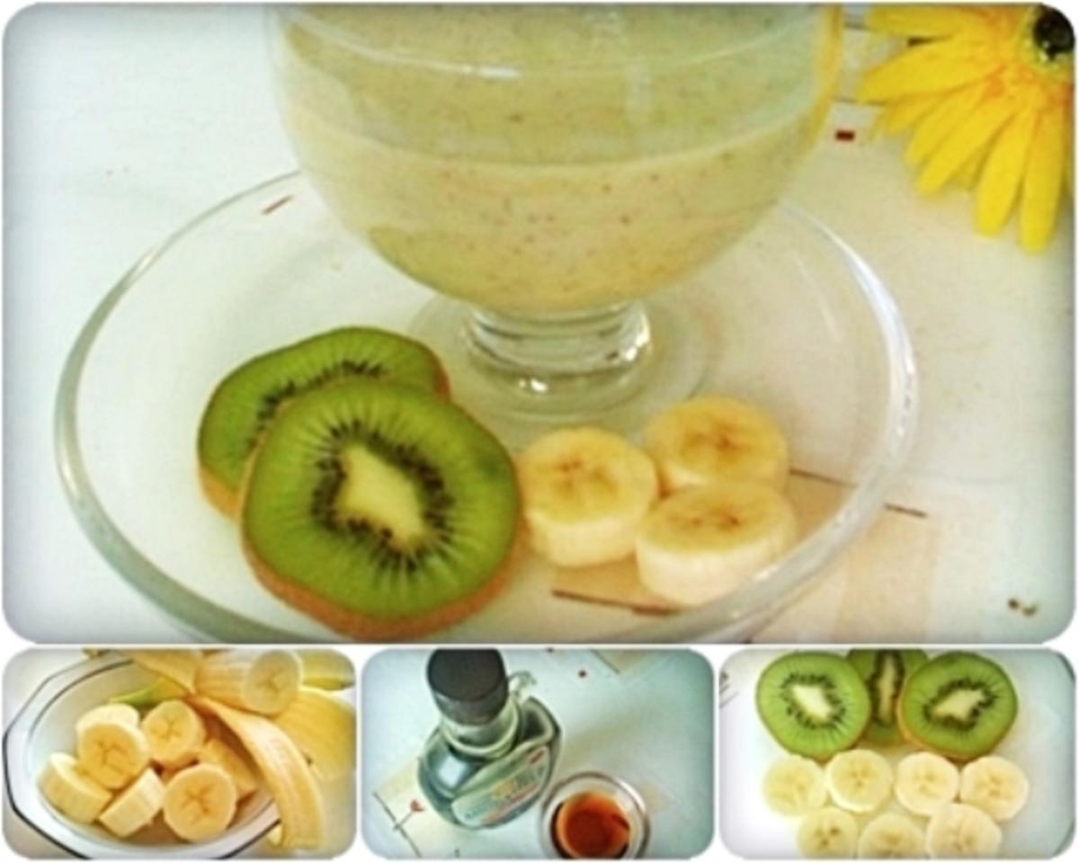 Getränke: Banane - Kiwi - Fruchtshake - Rezept - Bild Nr. 233
