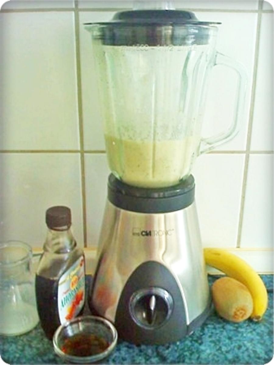 Getränke: Banane - Kiwi - Fruchtshake - Rezept - Bild Nr. 245