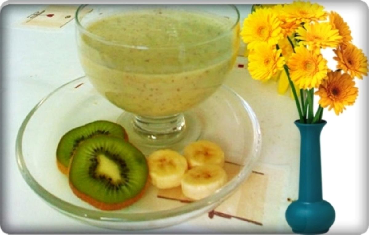 Getränke: Banane - Kiwi - Fruchtshake - Rezept - Bild Nr. 253