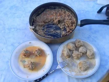 Rezept: Hackbällchen paniert Bild Nr. 2 Hackbällchen paniert - Rezept - Bild Nr. 2