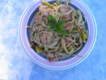 Peperoni - Garnelen - Rezept