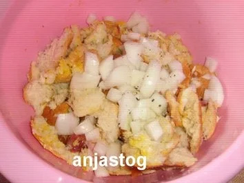 Hähnchen mit Aprikosen Speck Fullung - Rezept - Bild Nr. 3