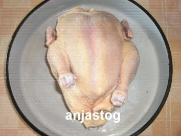 Hähnchen mit Aprikosen Speck Fullung - Rezept - Bild Nr. 5