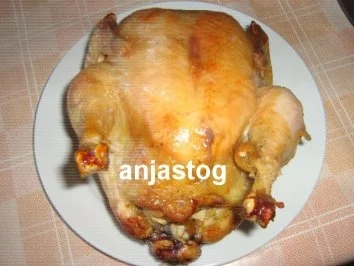 Hähnchen mit Aprikosen Speck Fullung - Rezept - Bild Nr. 6