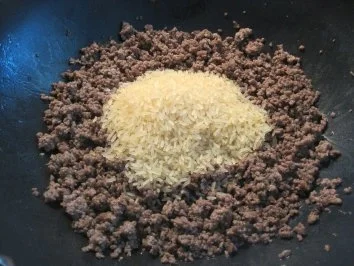 Reispfanne mit Rinderhack - Rezept - Bild Nr. 4