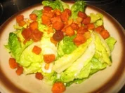 Salat: Dreierlei Leckerli auf Salat! - Rezept