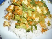 Sommerlich leichtes Ragout auf Reis - Rezept