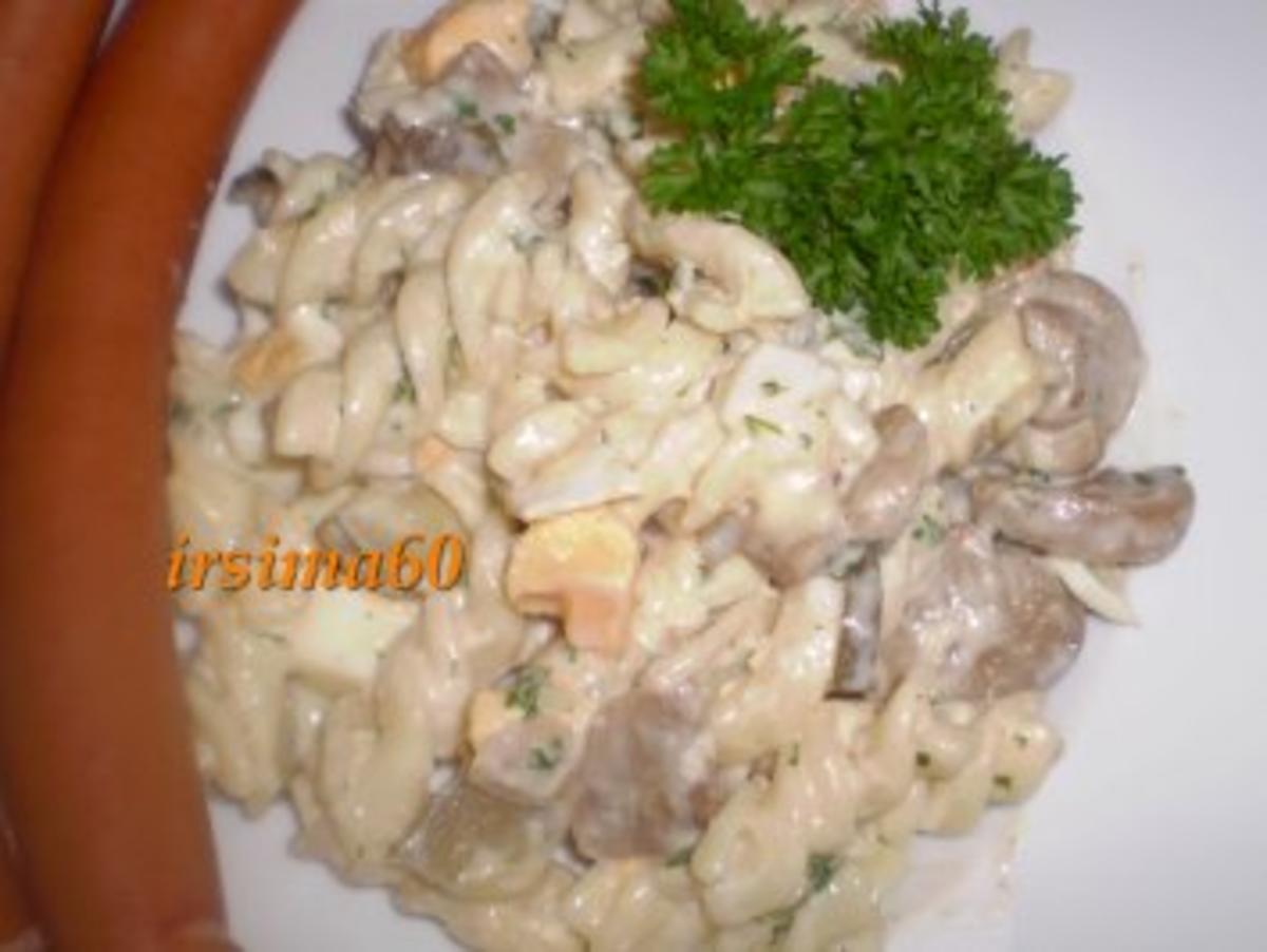 Nudelsalat mit Champignons - Rezept - Bild Nr. 4