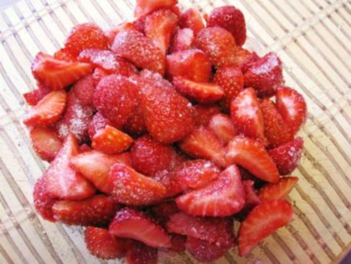 Erdbeeren "pur" ... - Rezept - Bild Nr. 3