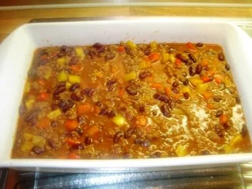 Rezept: Chili con Carne - überbacken Bild Nr. 4 Chili con Carne - überbacken - Rezept - Bild Nr. 4