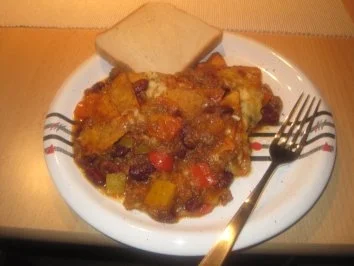 Rezept: Chili con Carne - überbacken Chili con Carne - überbacken - Rezept