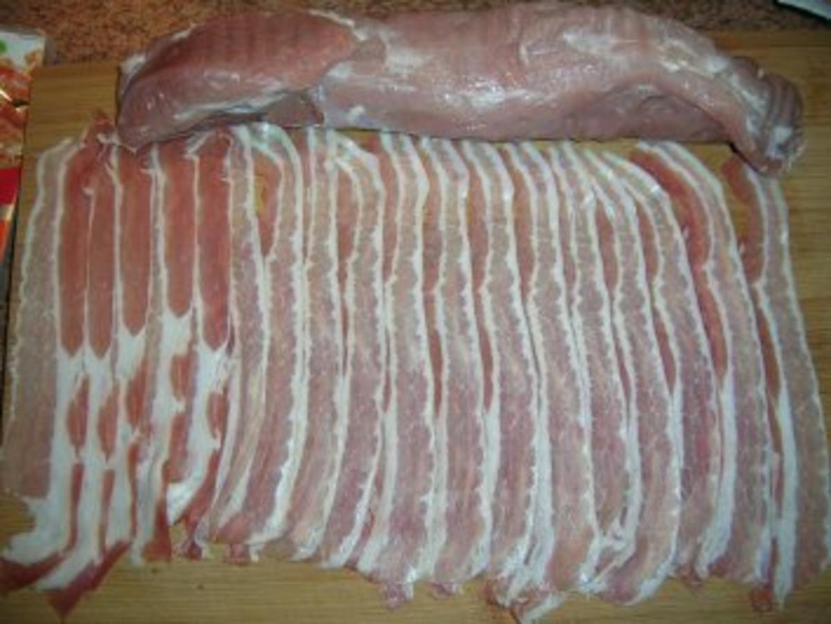 Schweinefilet mit Salbei und Bacon - wirklich sehr lecker ein feines Sommergericht - Rezept - Bild Nr. 2