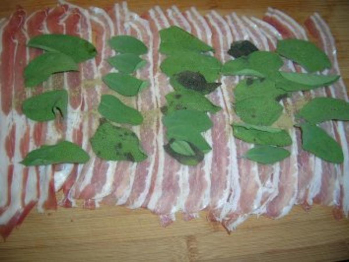 Schweinefilet mit Salbei und Bacon - wirklich sehr lecker ein feines Sommergericht - Rezept - Bild Nr. 3