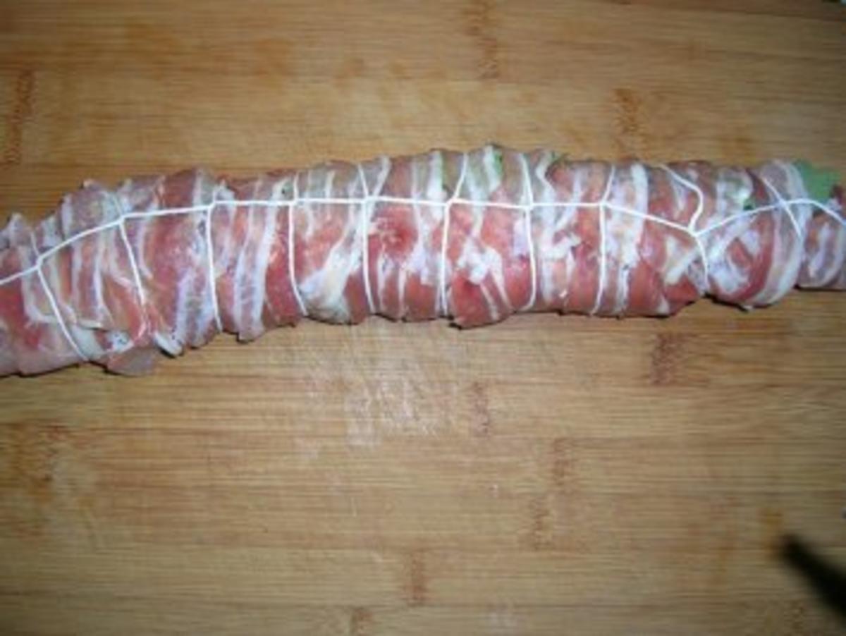 Schweinefilet mit Salbei und Bacon - wirklich sehr lecker ein feines Sommergericht - Rezept - Bild Nr. 6