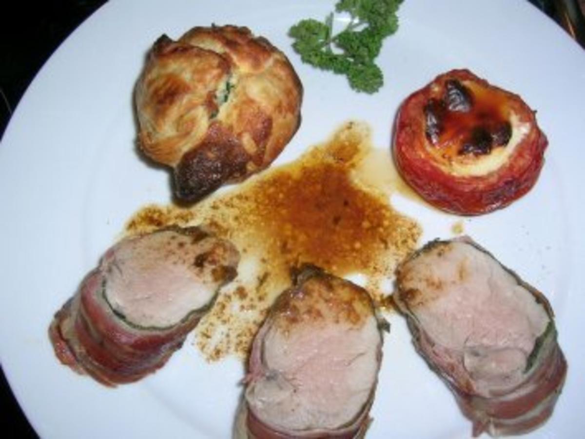 Schweinefilet mit Salbei und Bacon - wirklich sehr lecker ein feines Sommergericht - Rezept - Bild Nr. 8