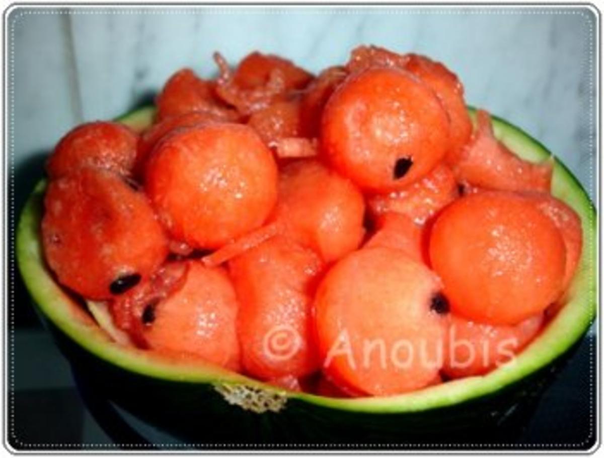 Dessert - Marinierte Wassermelone - Rezept