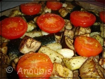 Hauptgericht vegetarisch - Ofengemüse - Rezept