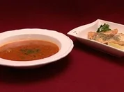 Traditionelle tunesische Gerstensuppe und gefüllte Brik-Teigtaschen (Ines Redjeb) - Rezept