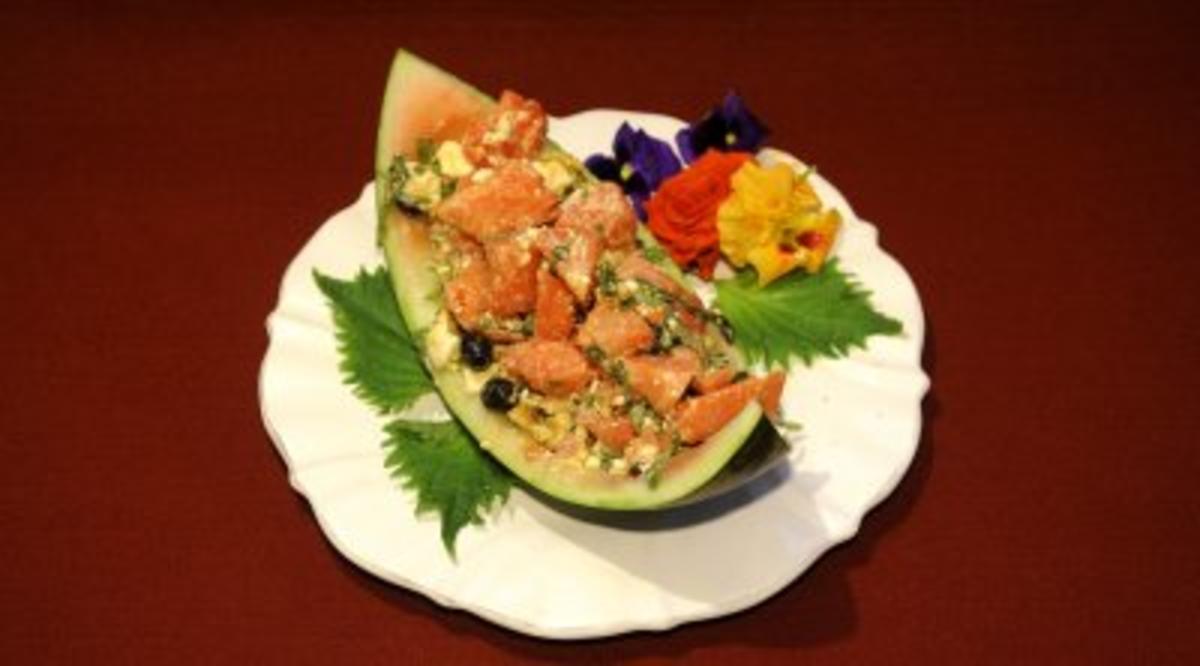 Hawaiianischer Wassermelonensalat (Estefania Küster) - Rezept