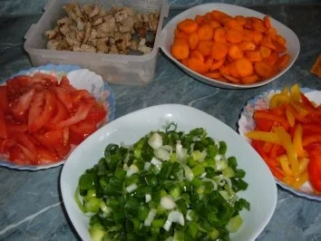 Gemüse-satt......für alle Jubilare und Geb.-Kinder im August - Rezept - Bild Nr. 3