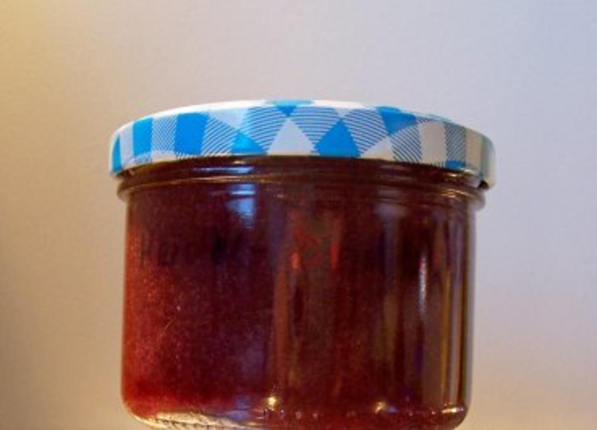 Einmachen: Heidelbeer-Erdbeer - Samt-Marmelade - Rezept - Bild Nr. 4