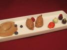 Trilogie aus Schokoladeneis, Schokomousse und Schokopralinen - Rezept
